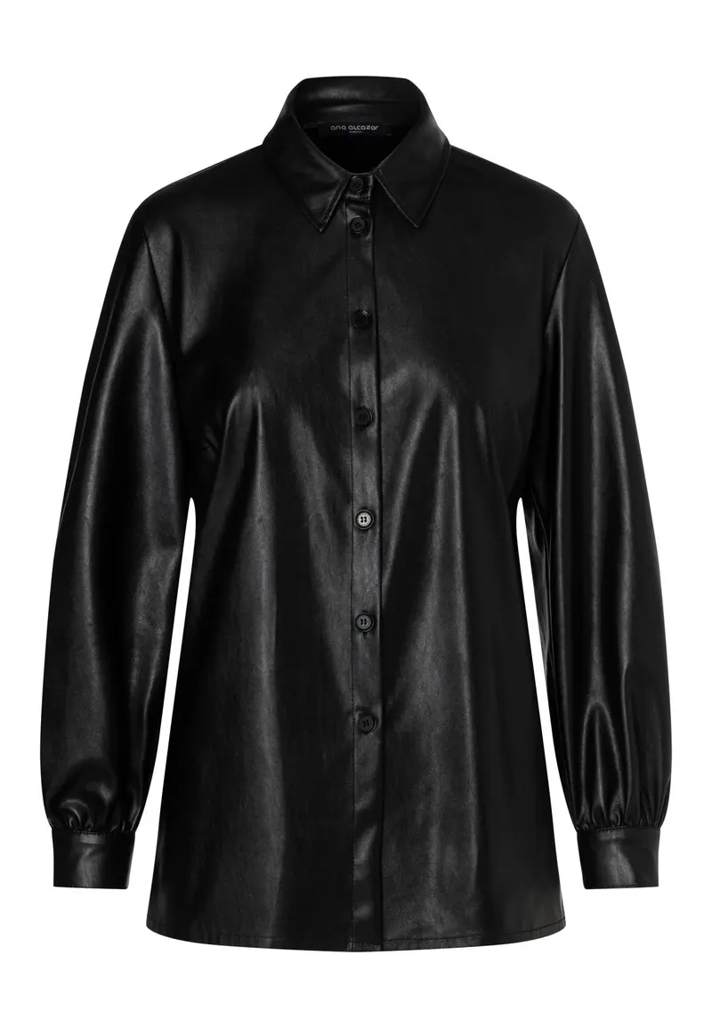 067 Blouse Faux Leather