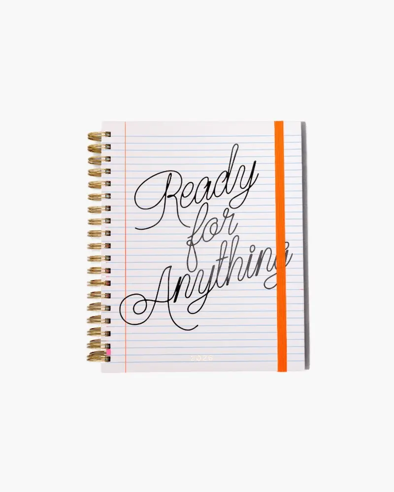 12-Month Annual Planner Large 2026 - Ready for Anything