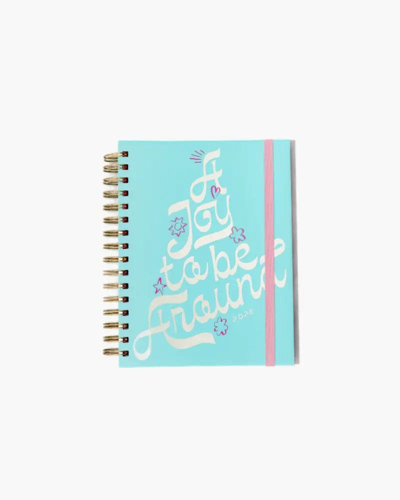 12-Month Annual Planner Medium 2026 - A Joy To Be Around