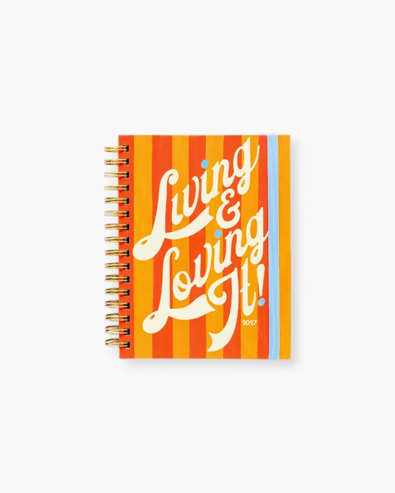 12-Month Annual Planner Medium 2027 - Living & Loving It