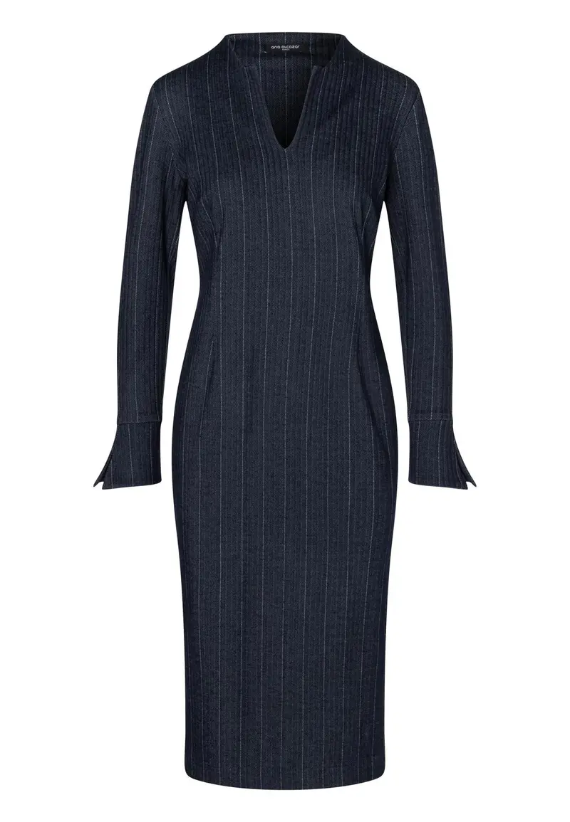147 Dress Krijtstreep
