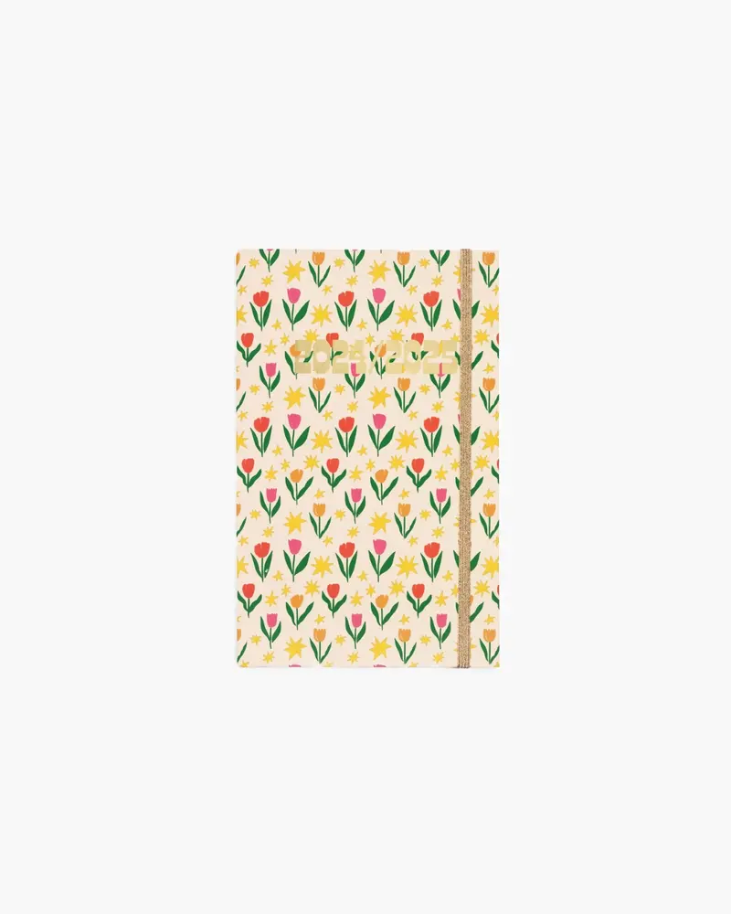 17-Month Planner [2024/2025] Classic - Cream Tulips