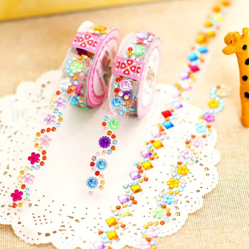 3D Sparkling Gem Sticker Roll