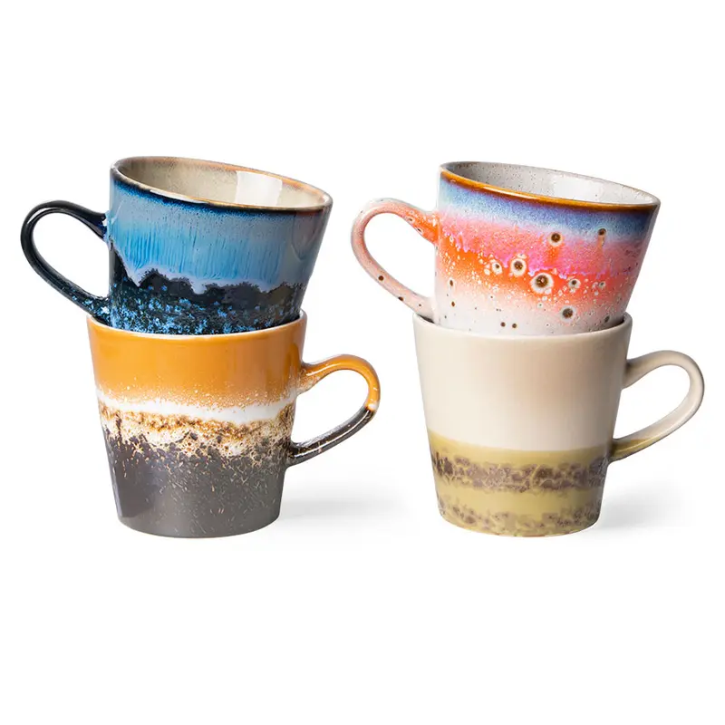 70's Americano Kopjes (set van 4)