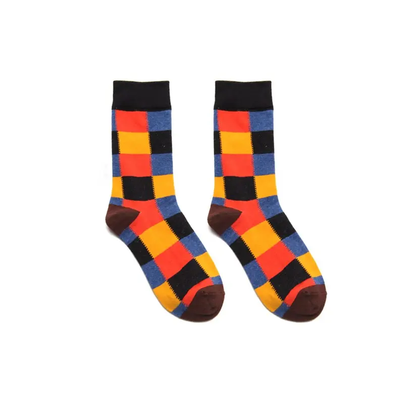 70s Carpet Tile Crew Socks