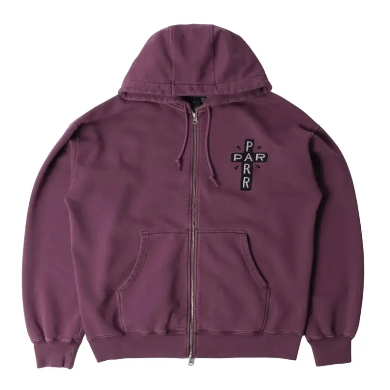 A Cross to Bear Zip Hooded Sweatshirt