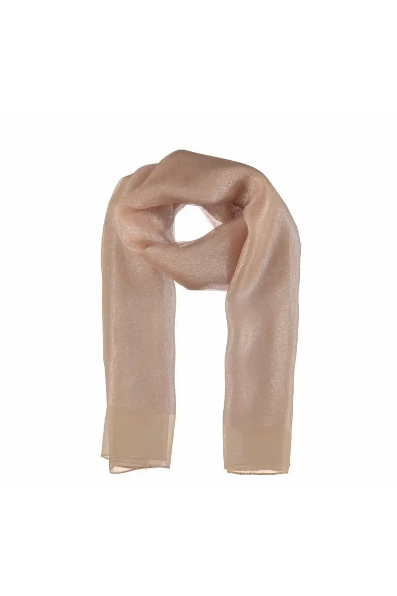 A-Zone stola  - poeder beige organza