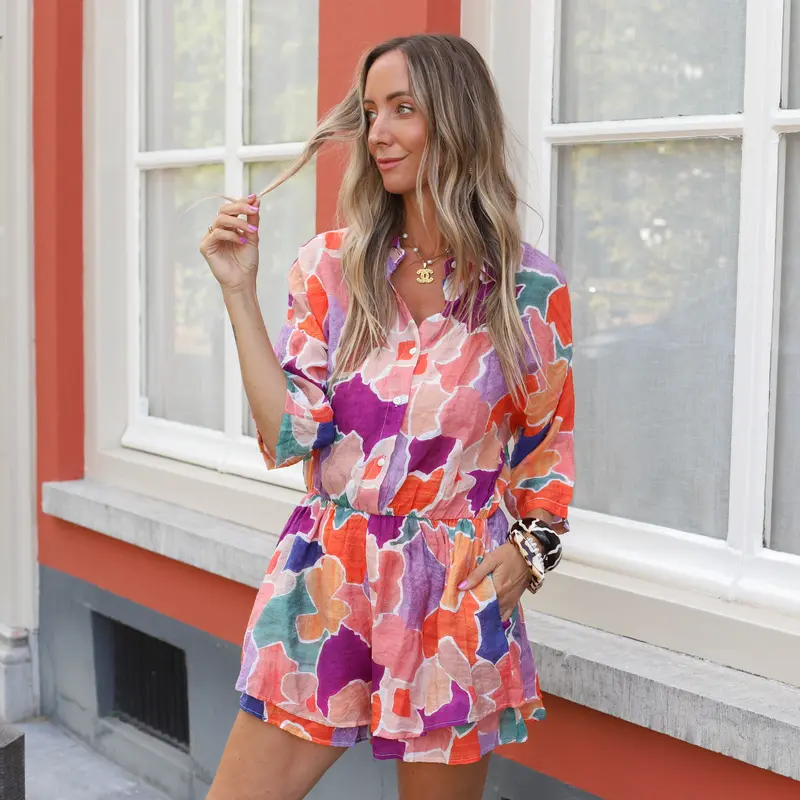 Abbey multi playsuit