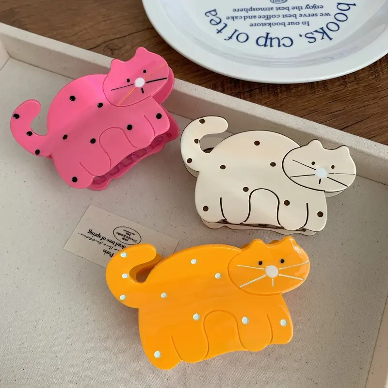 Acrylic Cat Claw Clip (3 Colours)