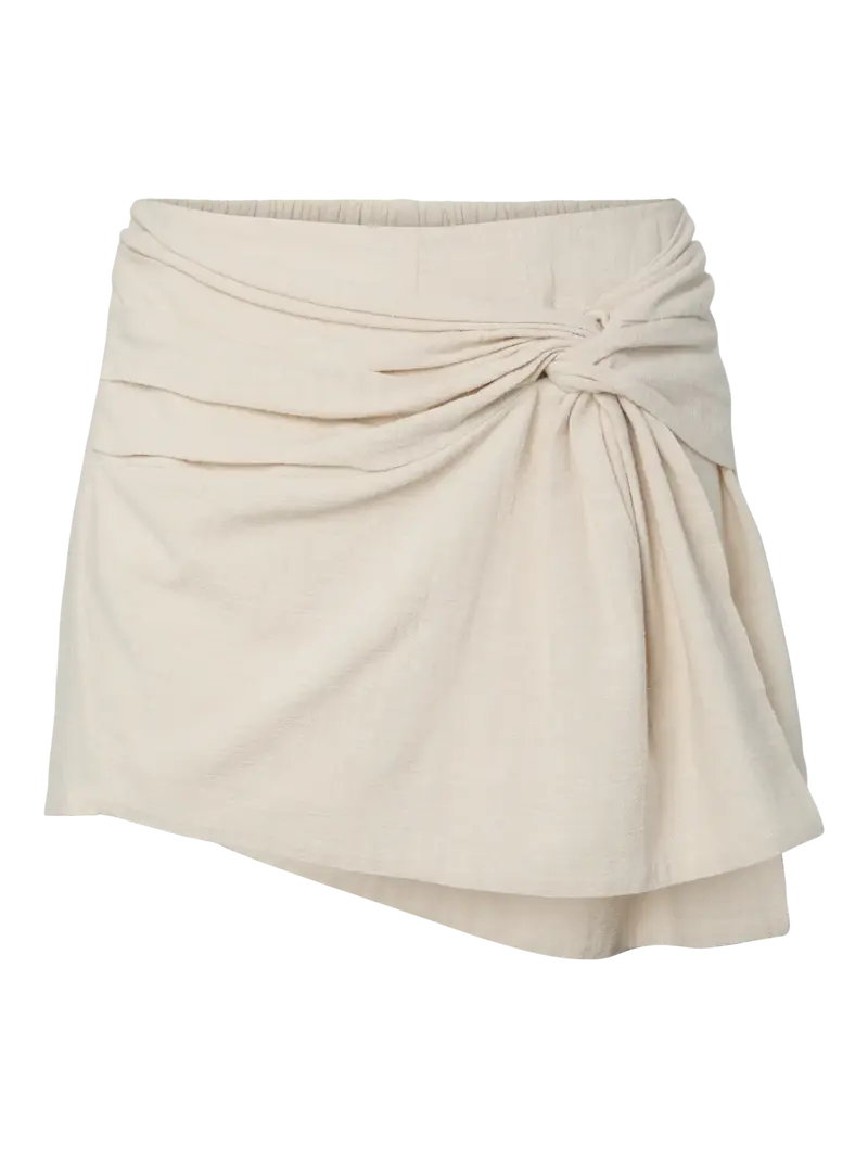 Agnes skort deep natural