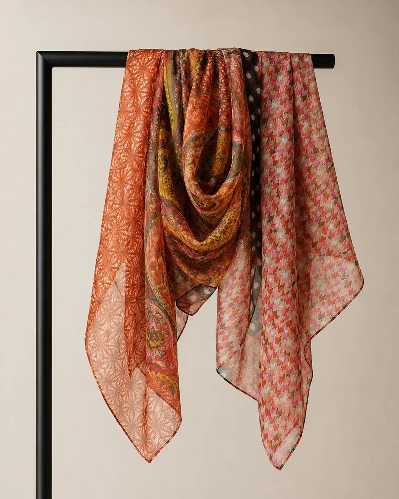 AHMADDY sjaal PATCHWORK