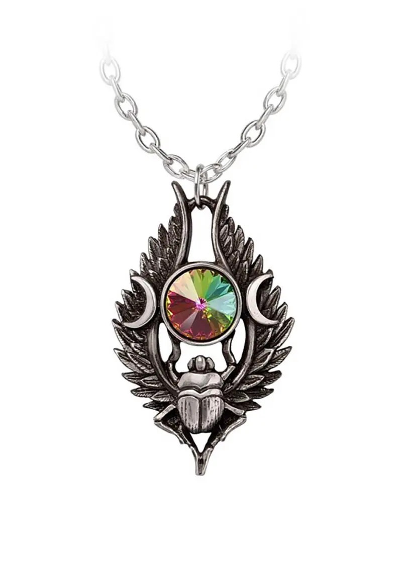 Alchemy Dea Umbra Nili Scarab Necklace