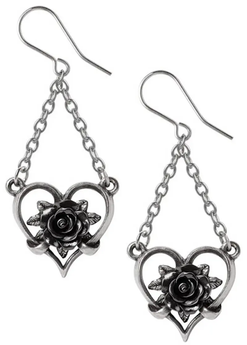 Alchemy Heart of Blackness Earrings