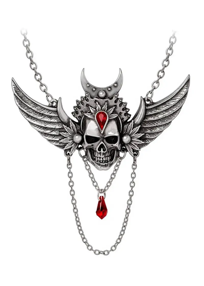 Alchemy Immortal Ayesha Skull Necklace