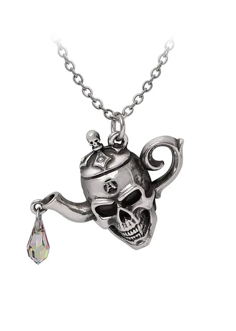 Alchemy Poison Brew Teapot Necklace