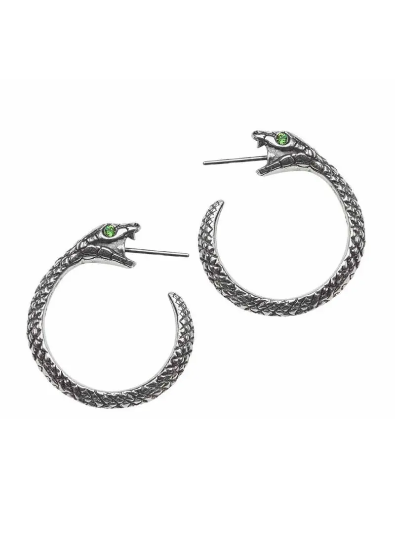 Alchemy Sophia Serpent Snake Earrings