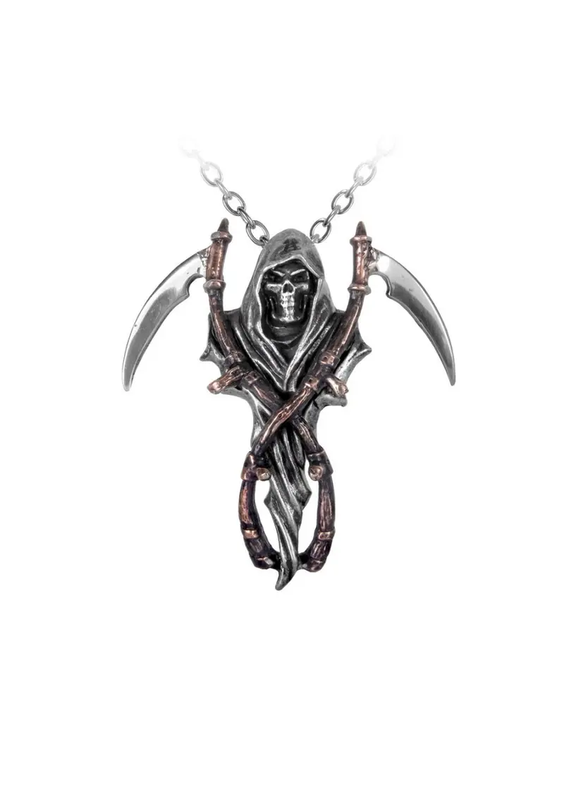 Alchemy The Reapers Arms Grim Reaper Necklace
