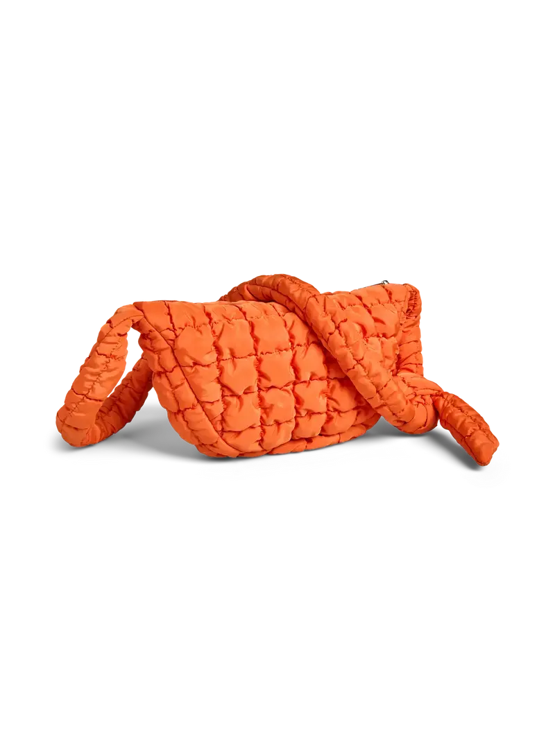 Amanda knot bag vibrant orange