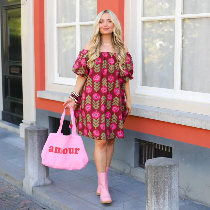 Amour tas roze rood
