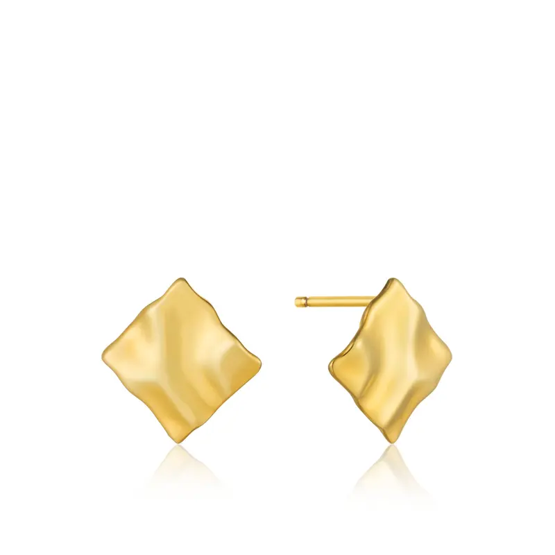 Ania Haie Crush Mini Square Stud Earrings