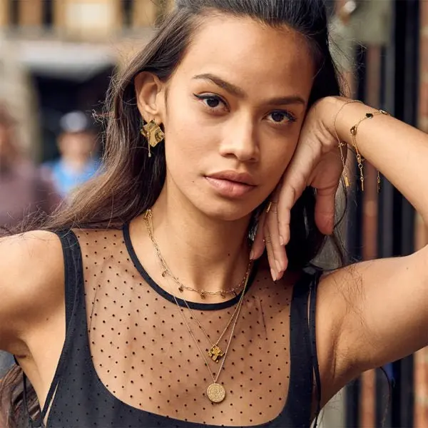 Ania Haie Crush Square Necklace
