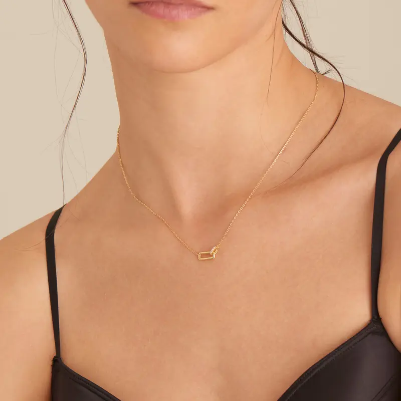 ANIA HAIE Glam Rock | Glam Interlock Necklace