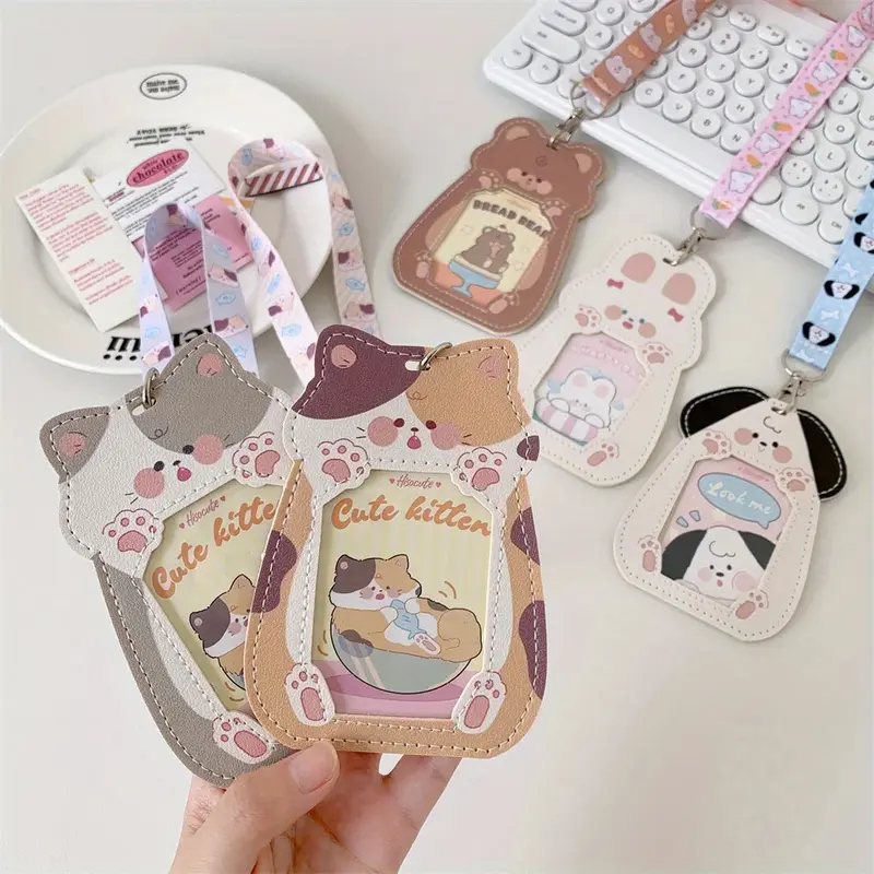 Animal Card Holder with Lanyard (5 Designs)