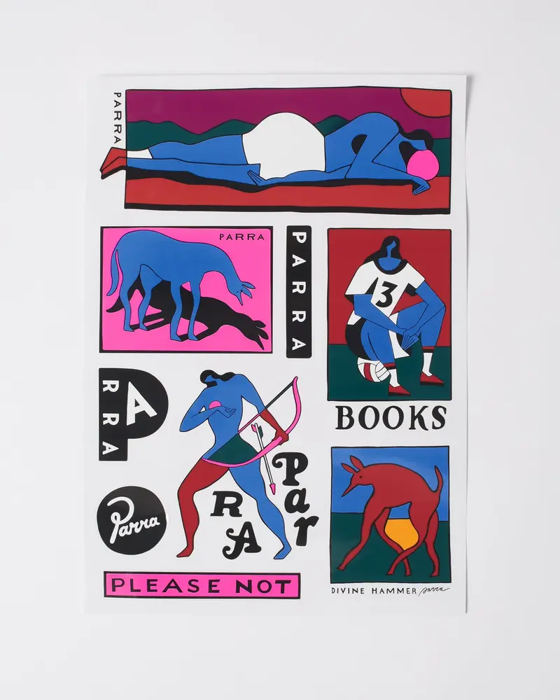Another various vinyl sticker sheet