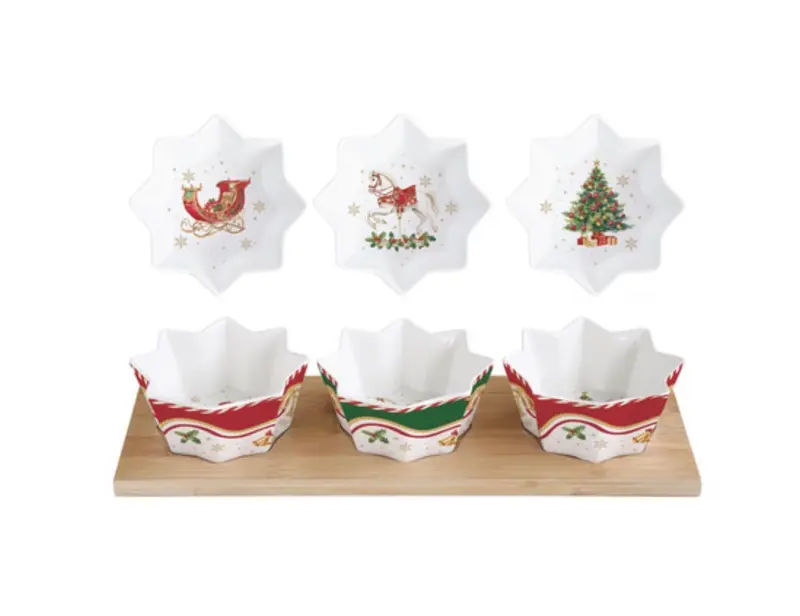 Aperitiefset Christmas Tale – 7-delig – 34 × 12 cm