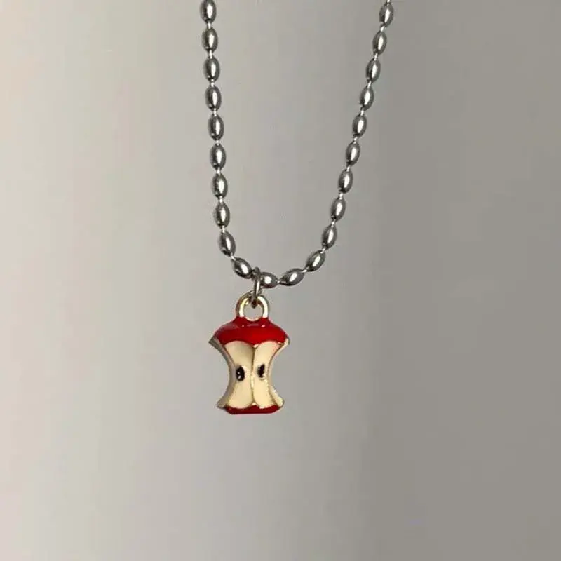 Apple Core Charm Necklace