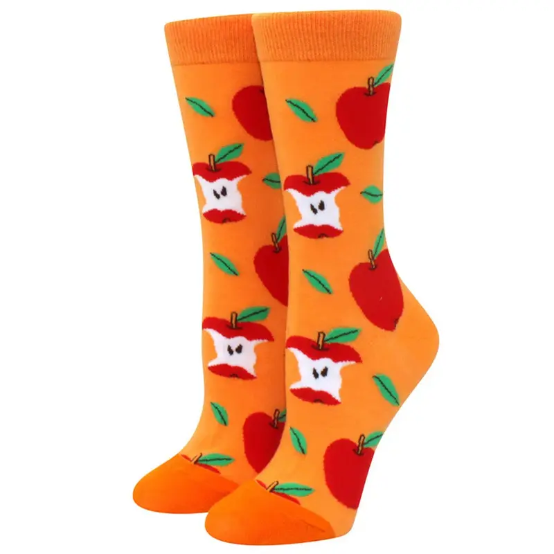 Apple Crew Socks
