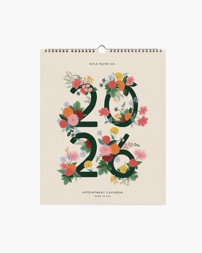Appointment Calendar 2026 - Dahlia