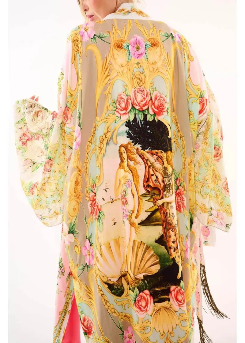 Aratta Birth Of Venus Kimono Pearl