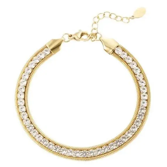 Armband Bling goud