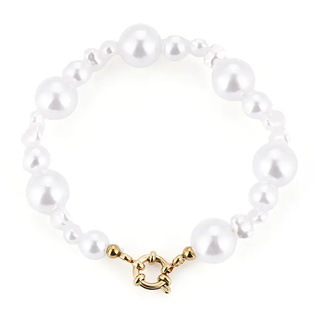 Armband Parels wit