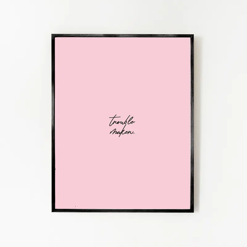 Art Print - Trouble Maker