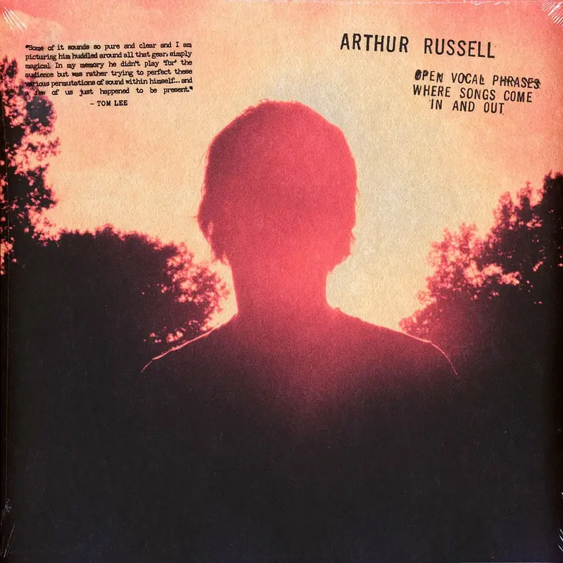 Arthur Russell - Open Vocal Phrases Where Songs Come In And Out