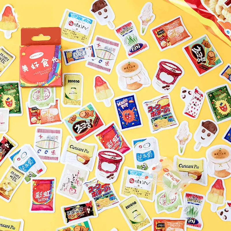 Asian Snacks Sticker Pack (46pcs)