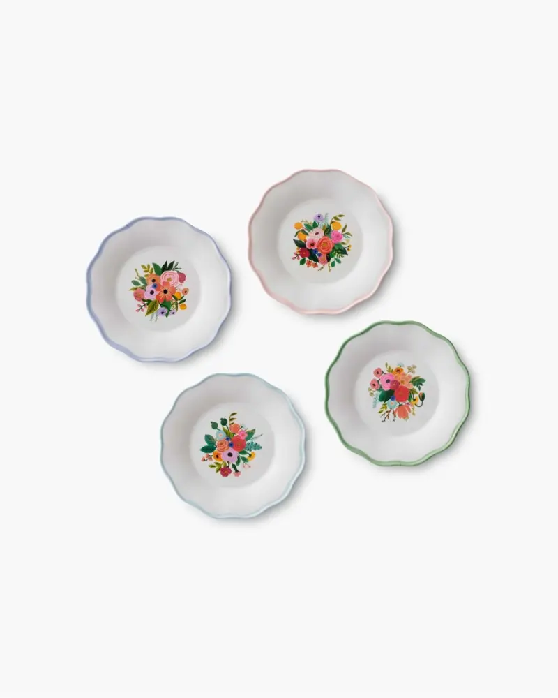 Assorted Dessert Plates - Garden Party