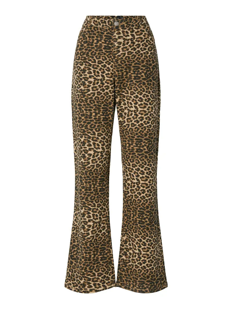 Astrid flared jeans black leo