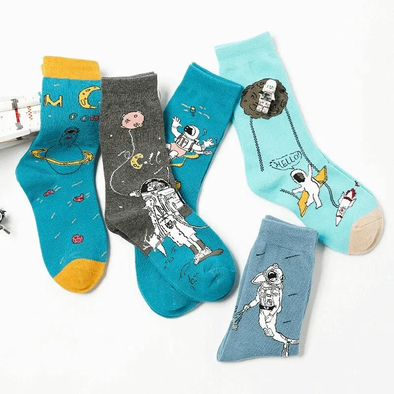 Astronaut Crew Socks (5 Colours)