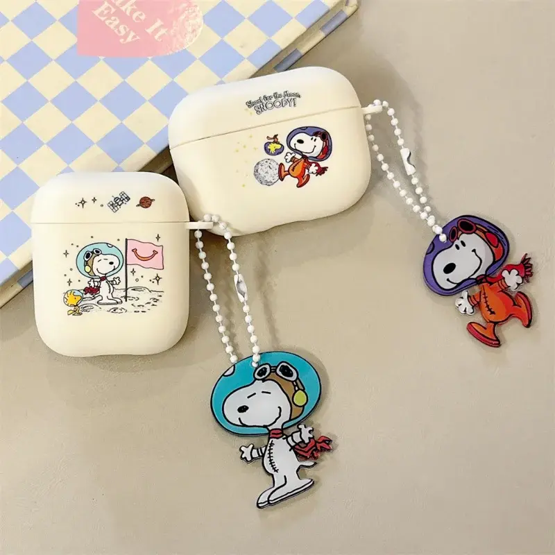 Astronaut Snoopy AirPods Charger Case Cover (2 Designs)