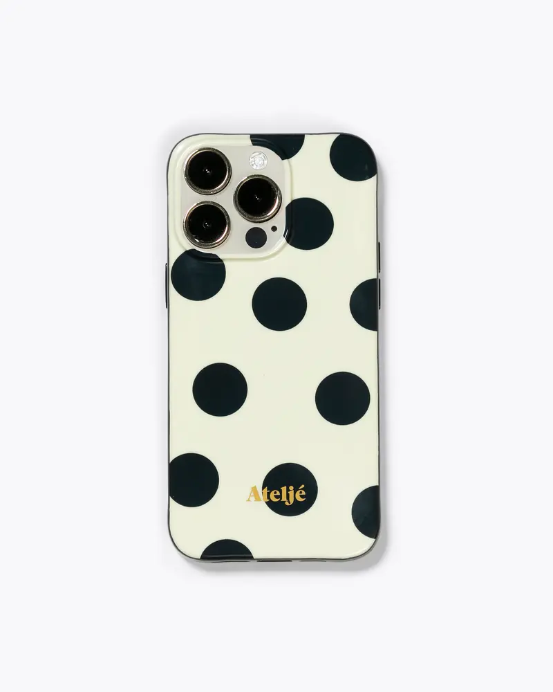 Atelje Ivory Polkadot case zonder hardware