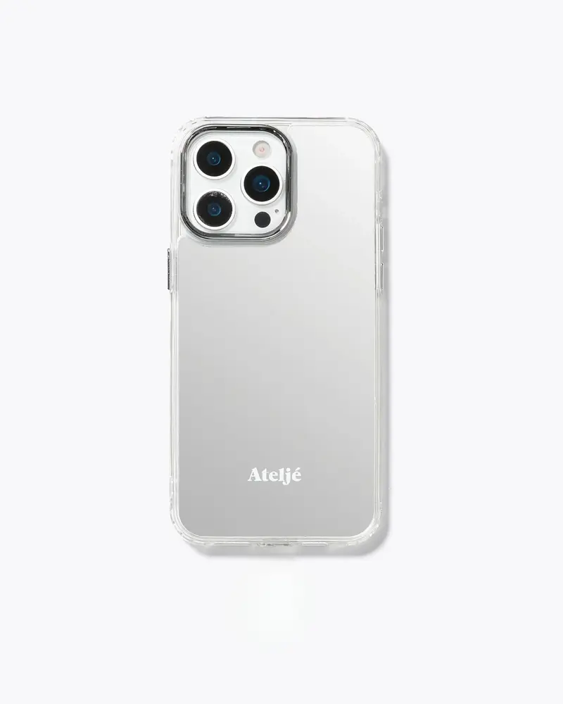 Atelje Mirror case silver no rings