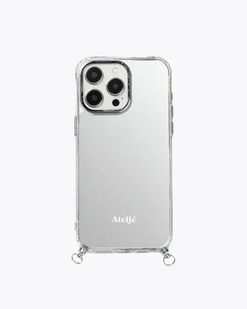 Atelje Mirror case silver with rings