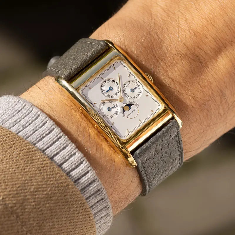 Audemars Piguet Edward Piguet Quantième Perpetual in 18k Yellow Gold Ref. 25682BA