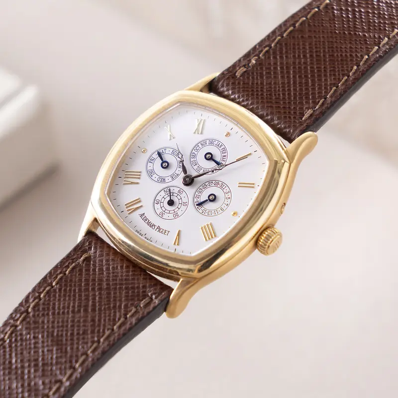 Audemars Piguet John Schaeffer Triple Calendar 258700BA in 18k Yellow Gold