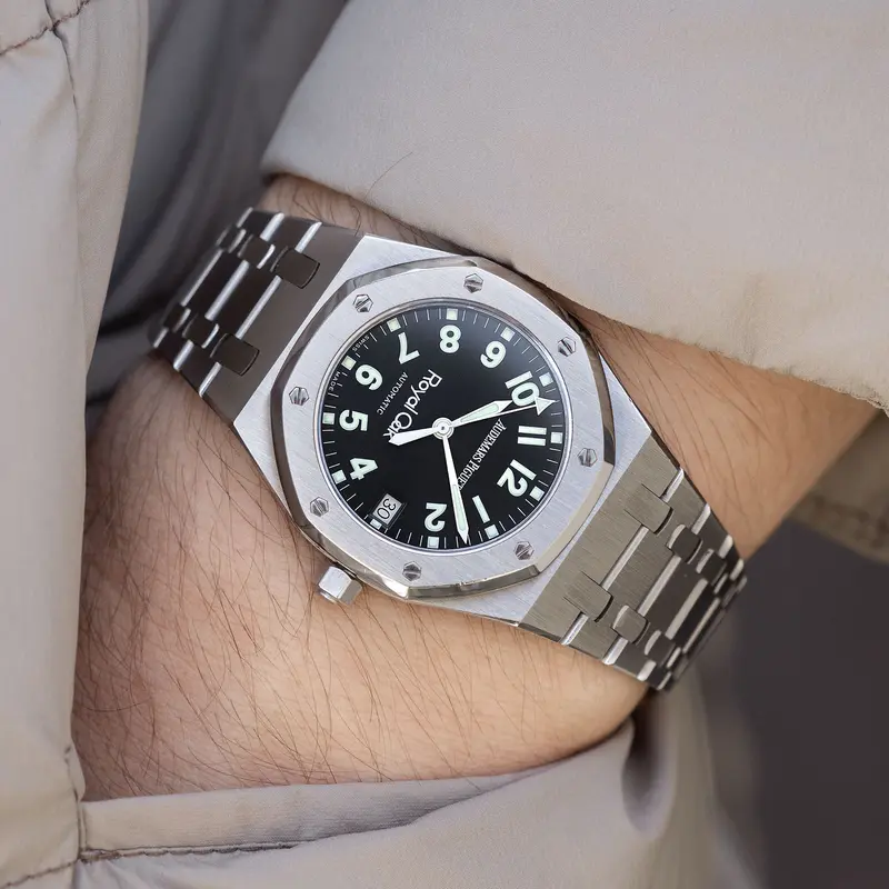 Audemars Piguet Royal Oak 14790ST Military Zifferblatt