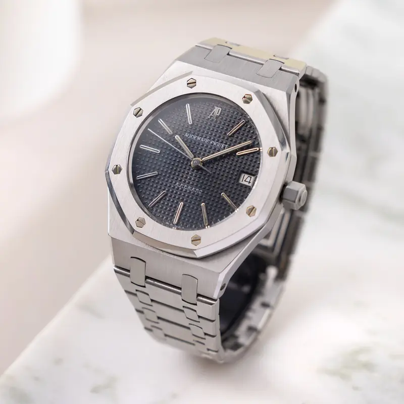 Audemars Piguet Royal Oak 14790ST Seltenes MK1 Zifferblatt mit Box und Papieren