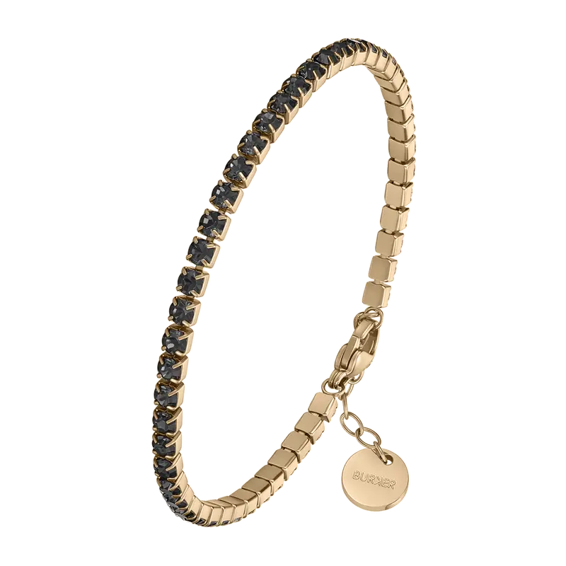 Ava Gold Black Bracelet